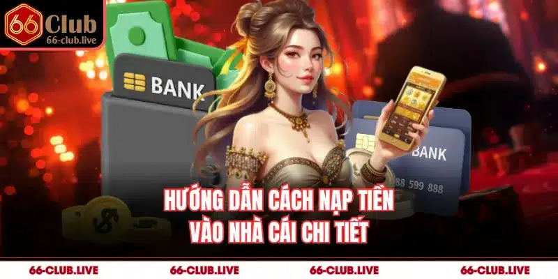 Hướng dẫn cách nạp tiền vào nhà cái chi tiết