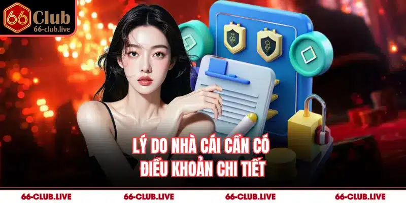 Lý do nhà cái cần có điều khoản chi tiết